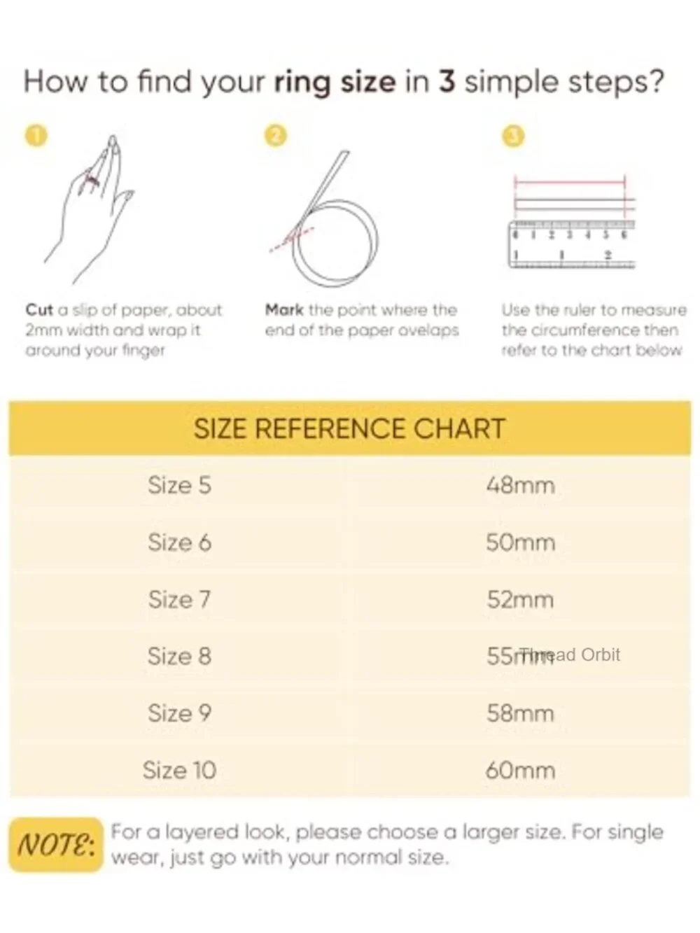 4-Piece Stackable Rings Set - Gold Plated Cubic Zirconia, Minimalist Everyday